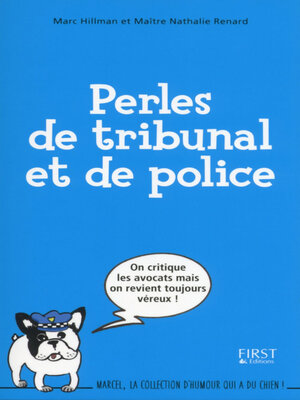 cover image of Perles de tribunal et de police